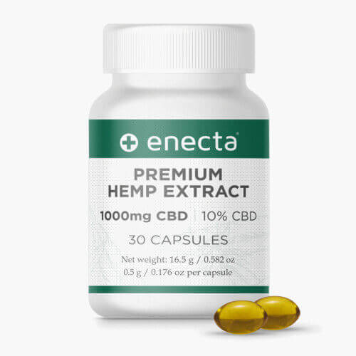 CBD Kapseln 1.000 mg von Enecta