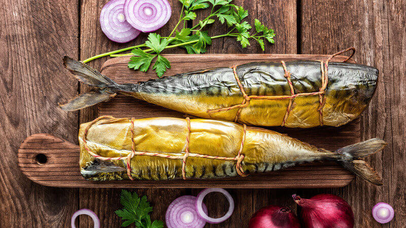 Makrele 1327 mg DPA und EPA pro 100 g