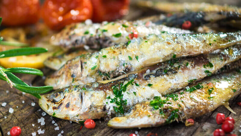 Sardine 2084 mg DPA und EHA pro 100 g