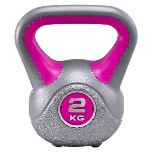 TrainHard Gymnastik Kettlebell Kugelhantel Vinyl